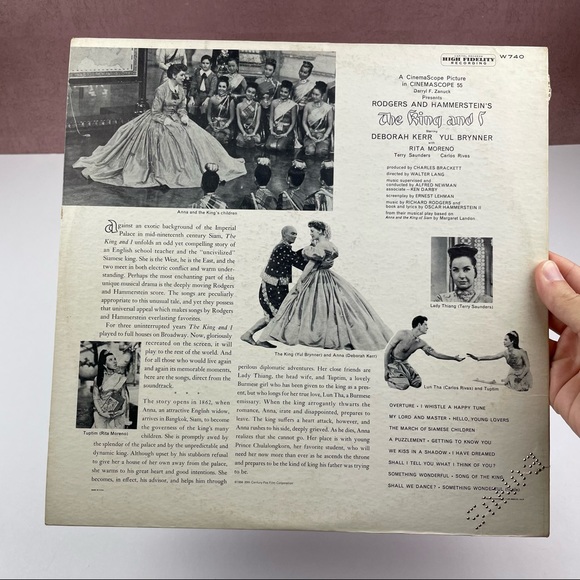 Vintage The King And I Rodgers And Hammerstein Vinyl Music Record - Picture 4 of 7